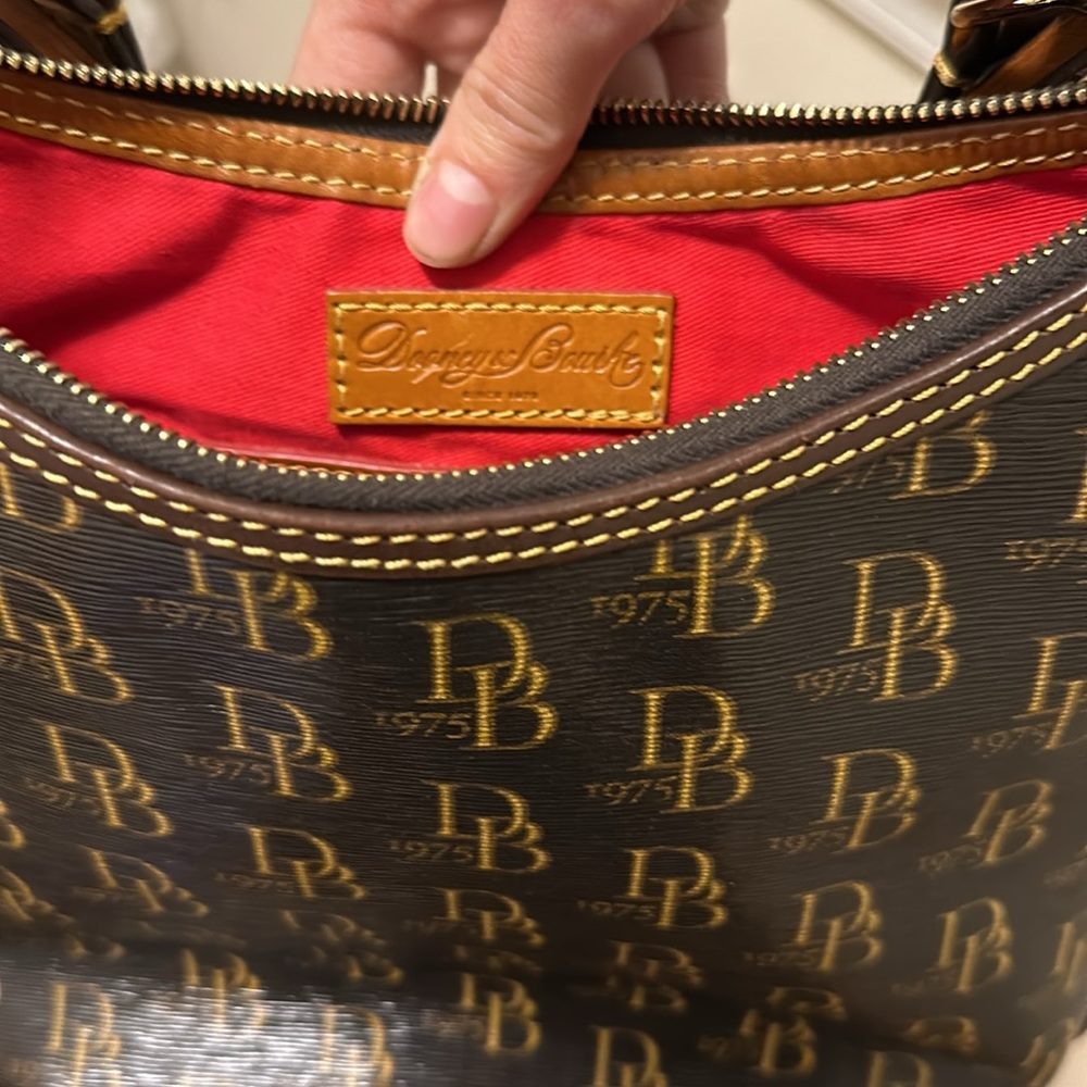 Dooney & Bourke Margot Signature 1975 Db Logo Sho… - image 7